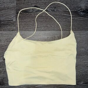 Windsor open back tank.